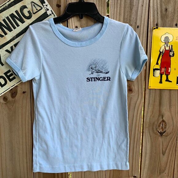 70s Stinger baby tee with a cute graphic - Picture 1 of 6